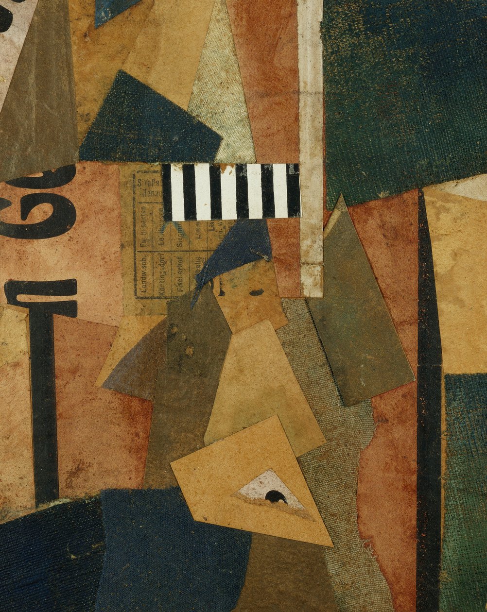 Merz-tegning 203, 1920 av Kurt Schwitters
