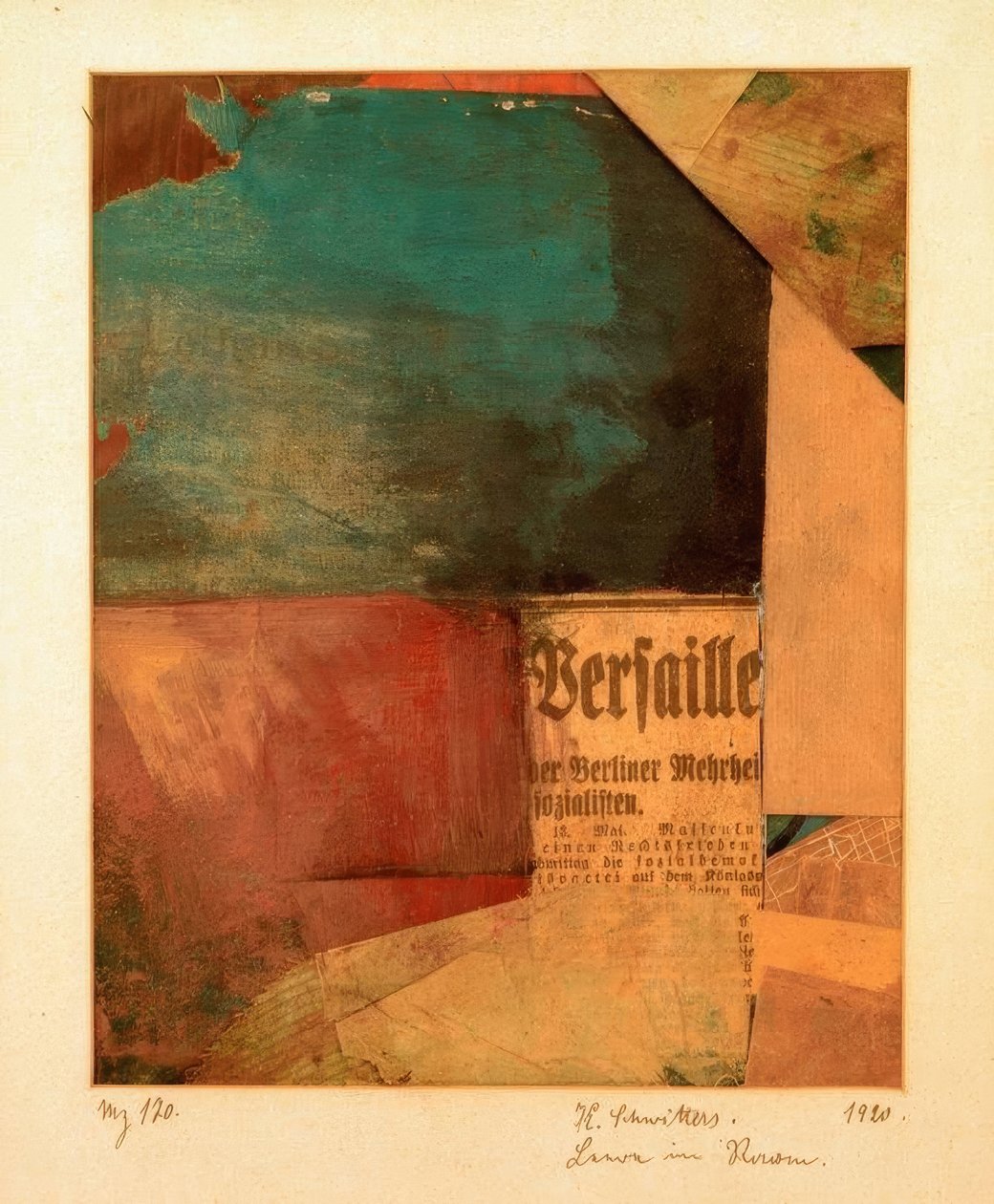 Mz 180. Tomhet i verdensrommet av Kurt Schwitters