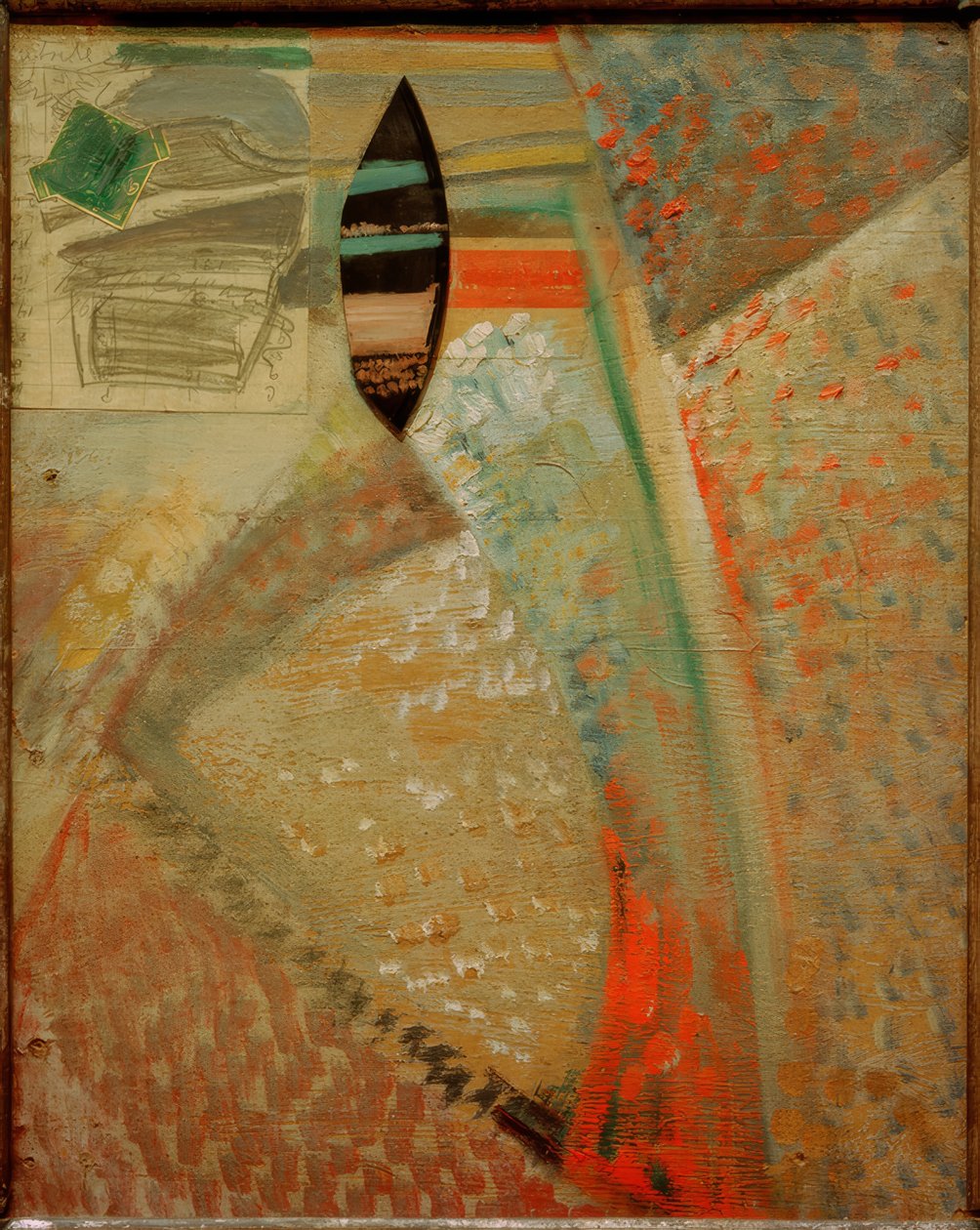 Uten tittel (Knust rekord) av Kurt Schwitters