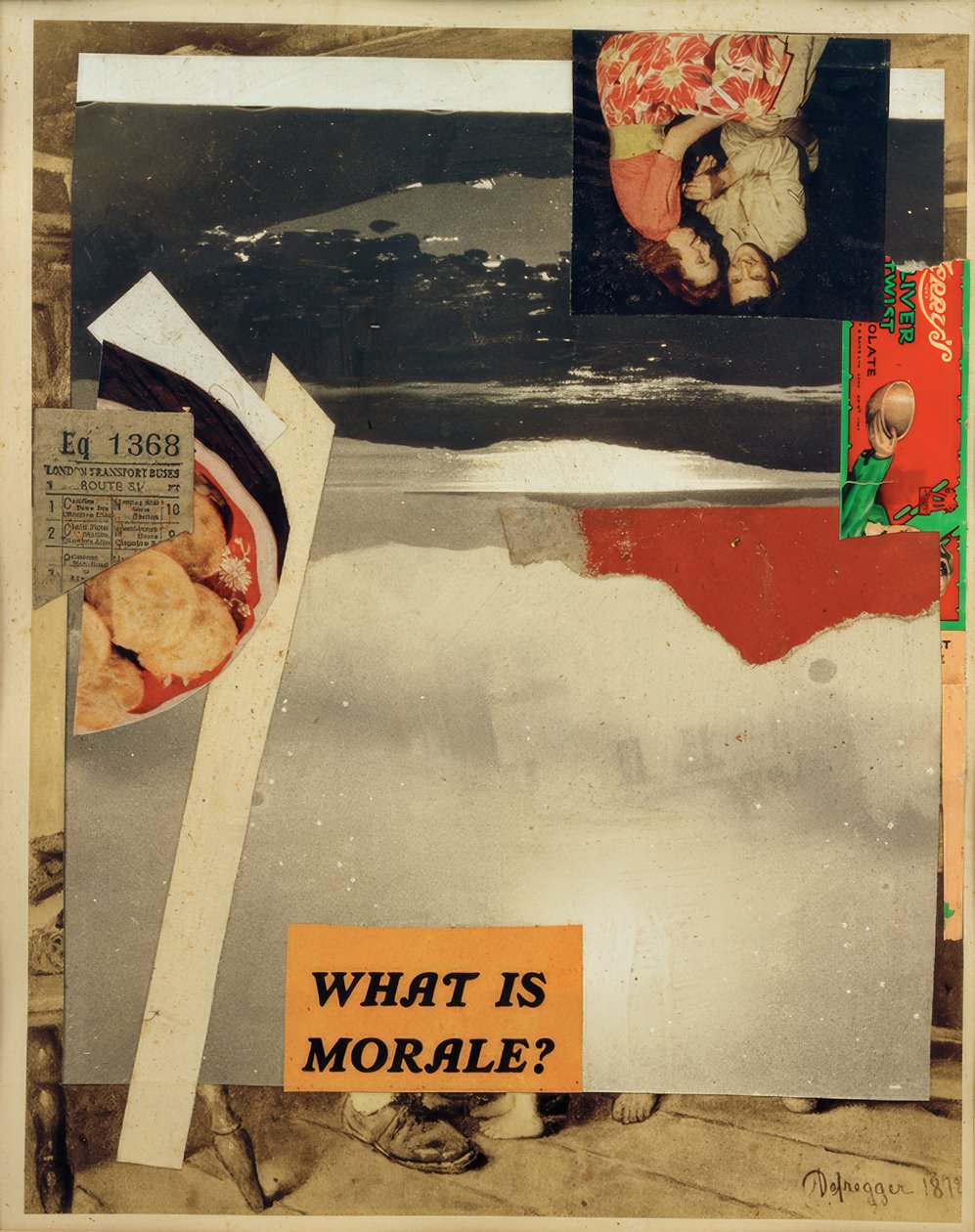 Uten tittel (Dukken) av Kurt Schwitters