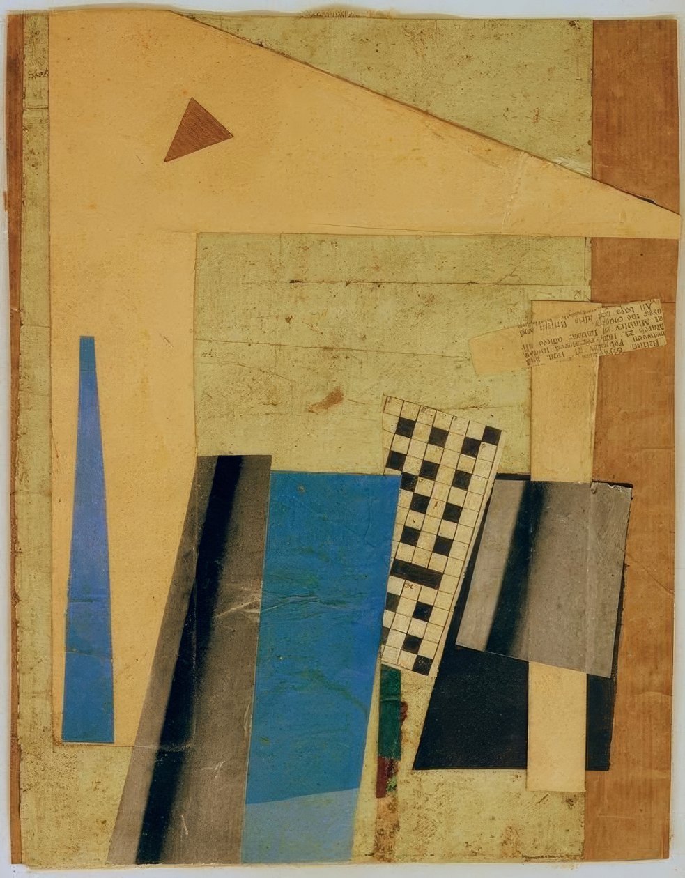 Uten tittel (kryssord) av Kurt Schwitters
