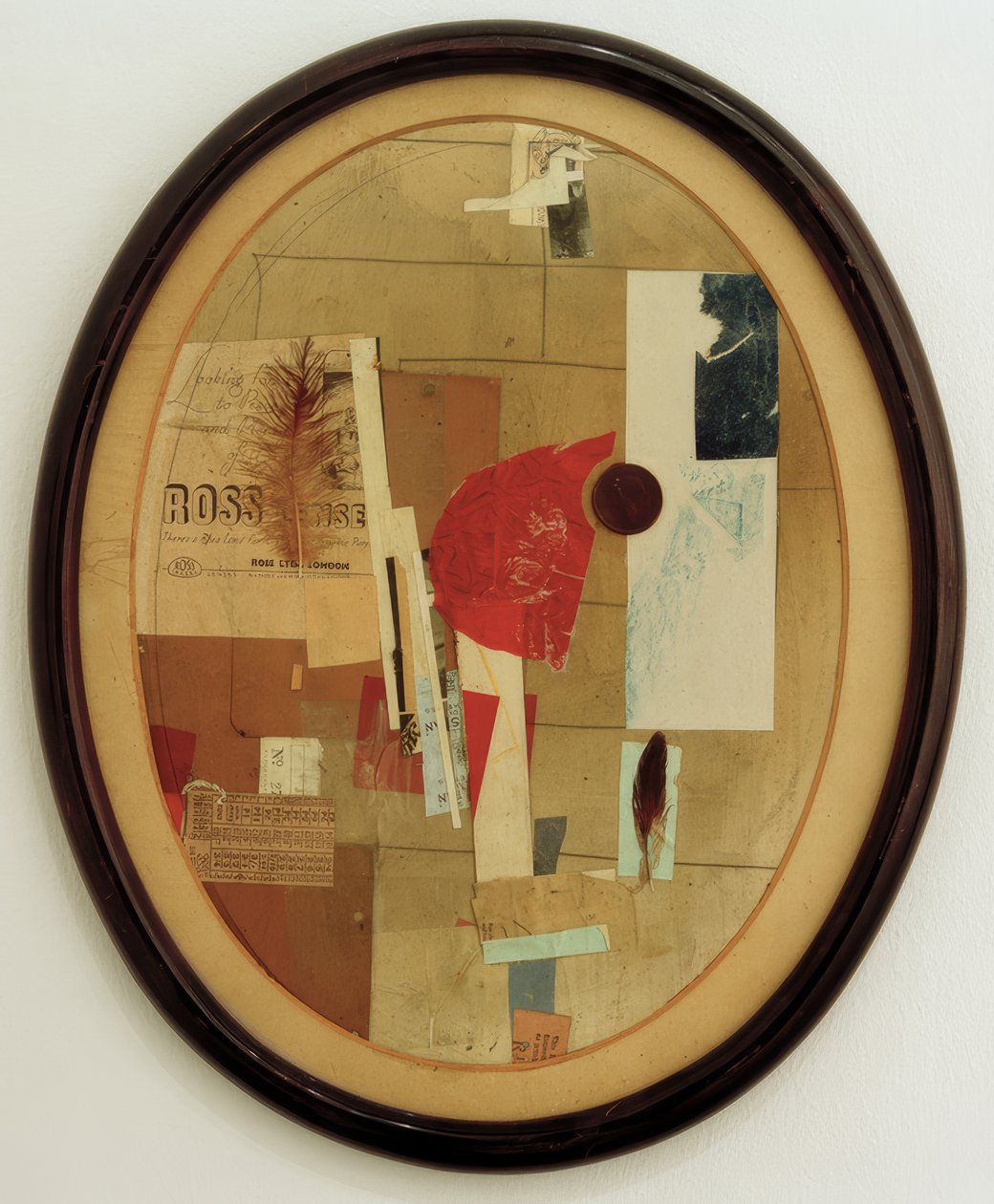 Uten tittel (ROSS, med Penny) av Kurt Schwitters