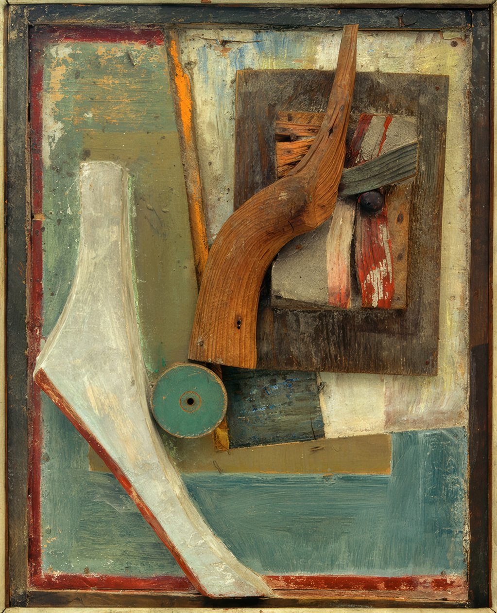 Uten tittel (lettelse i lettelse) av Kurt Schwitters