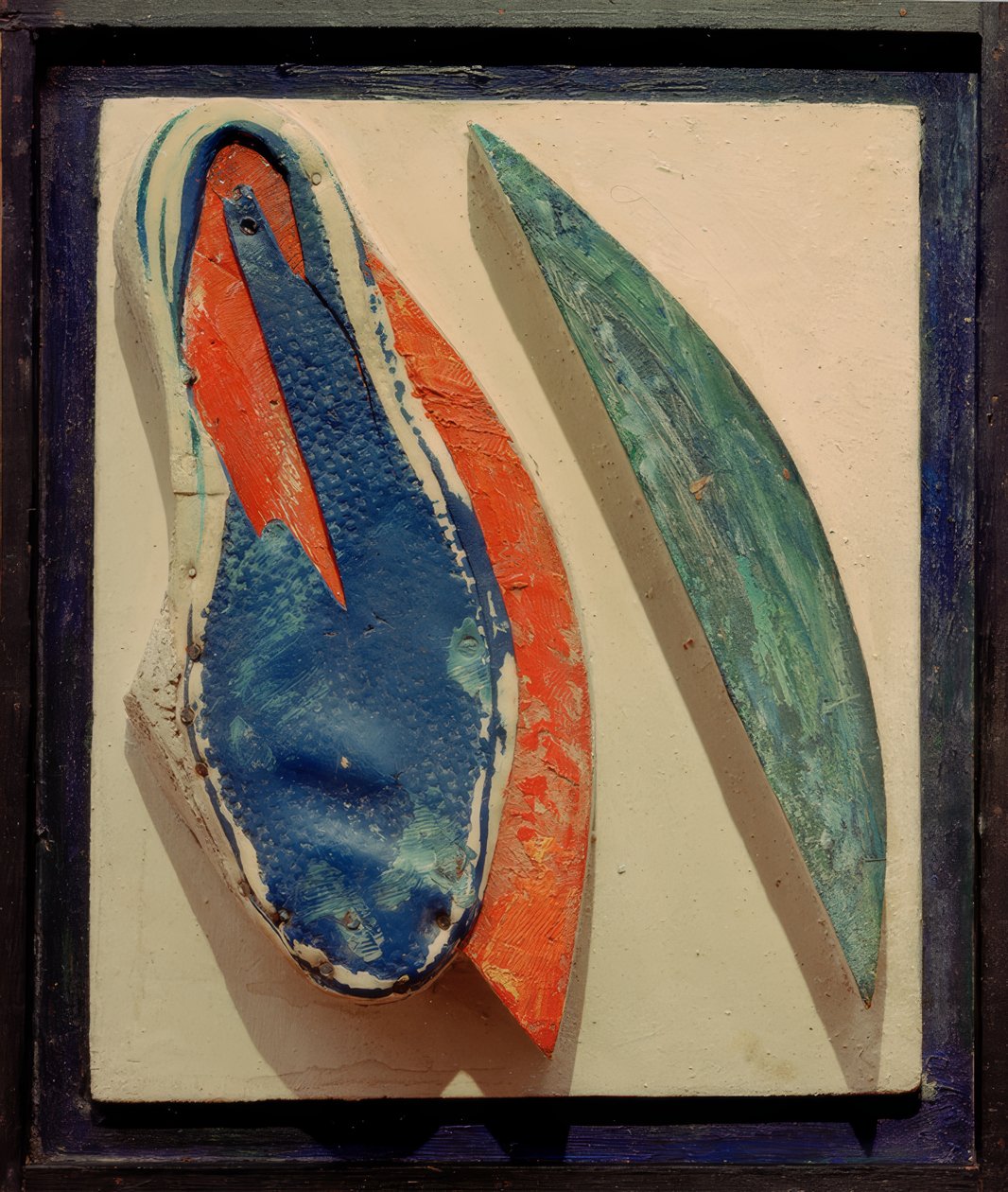 Uten tittel (avlastning med badesko) av Kurt Schwitters