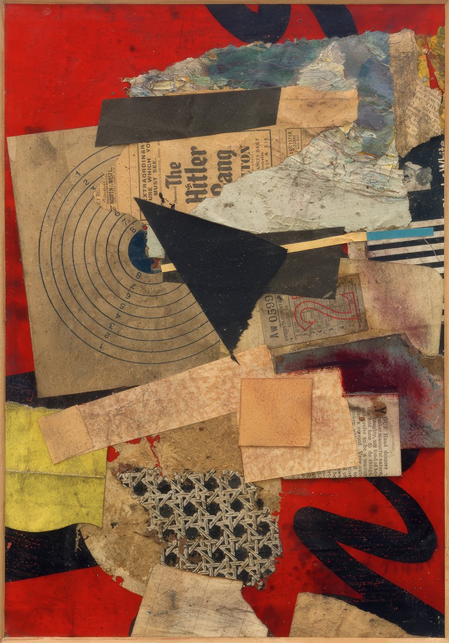 Uten tittel (Hitler-gjengen) av Kurt Schwitters