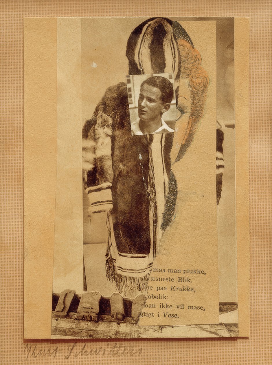 Uten tittel (på krykker) av Kurt Schwitters