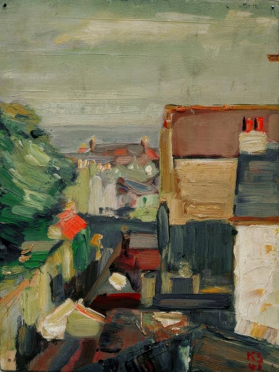 Natur fra Douglas av Kurt Schwitters