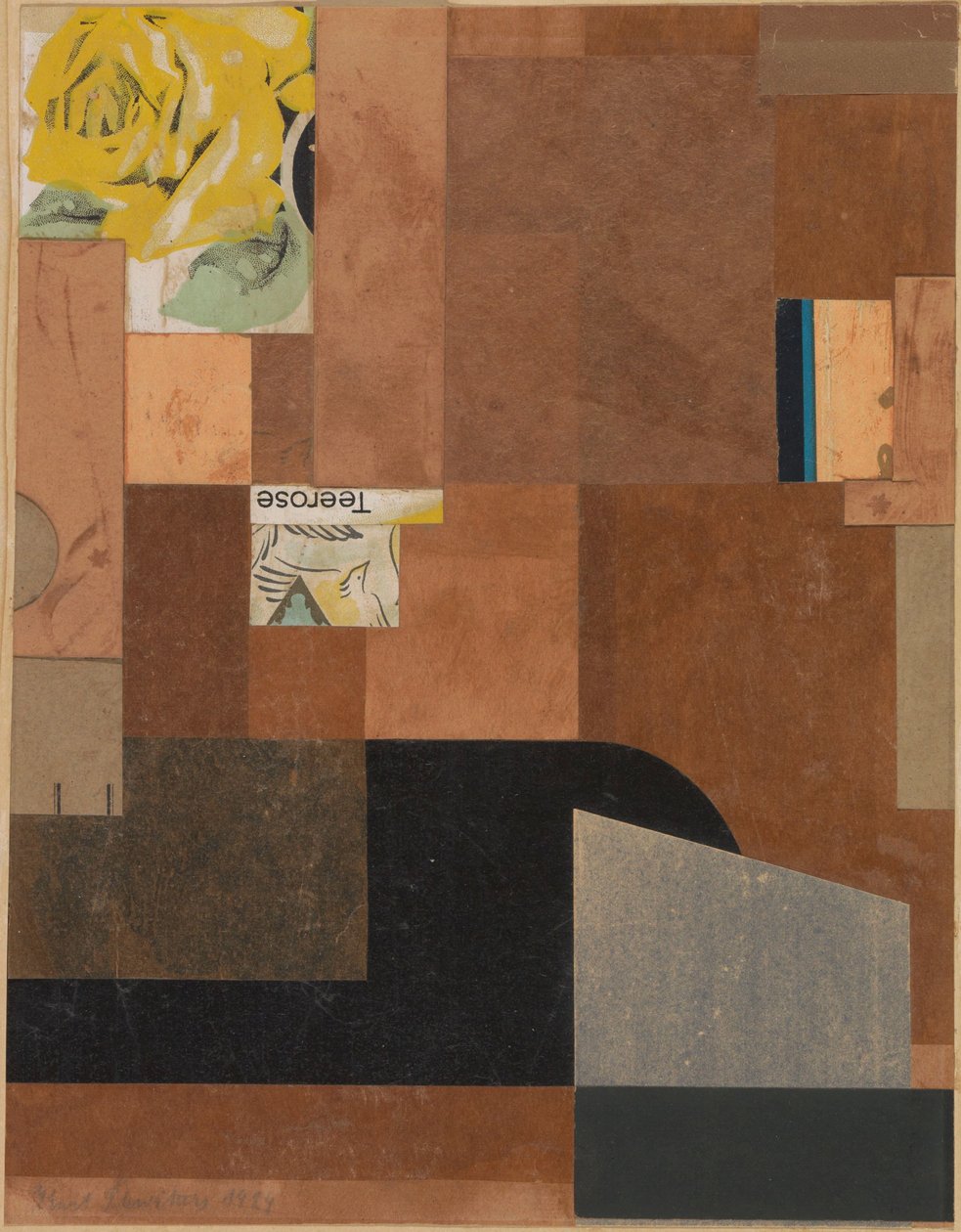 Te Rose Teerose av Kurt Schwitters