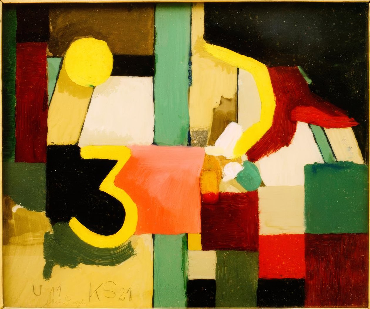 Klokken 11 av Kurt Schwitters