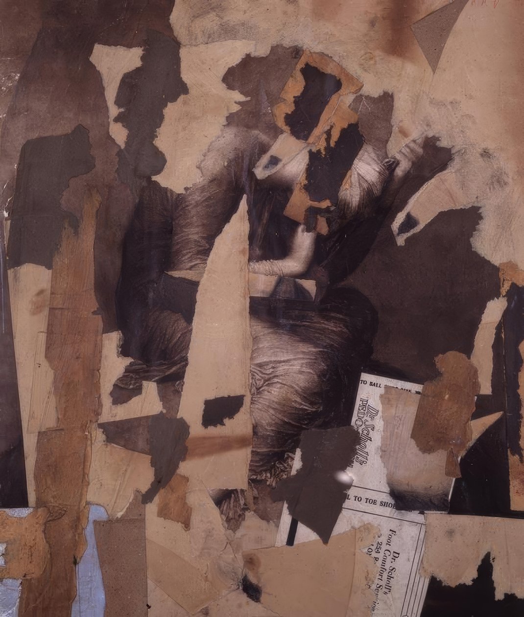 Uten tittel (Dr Scholl) av Kurt Schwitters