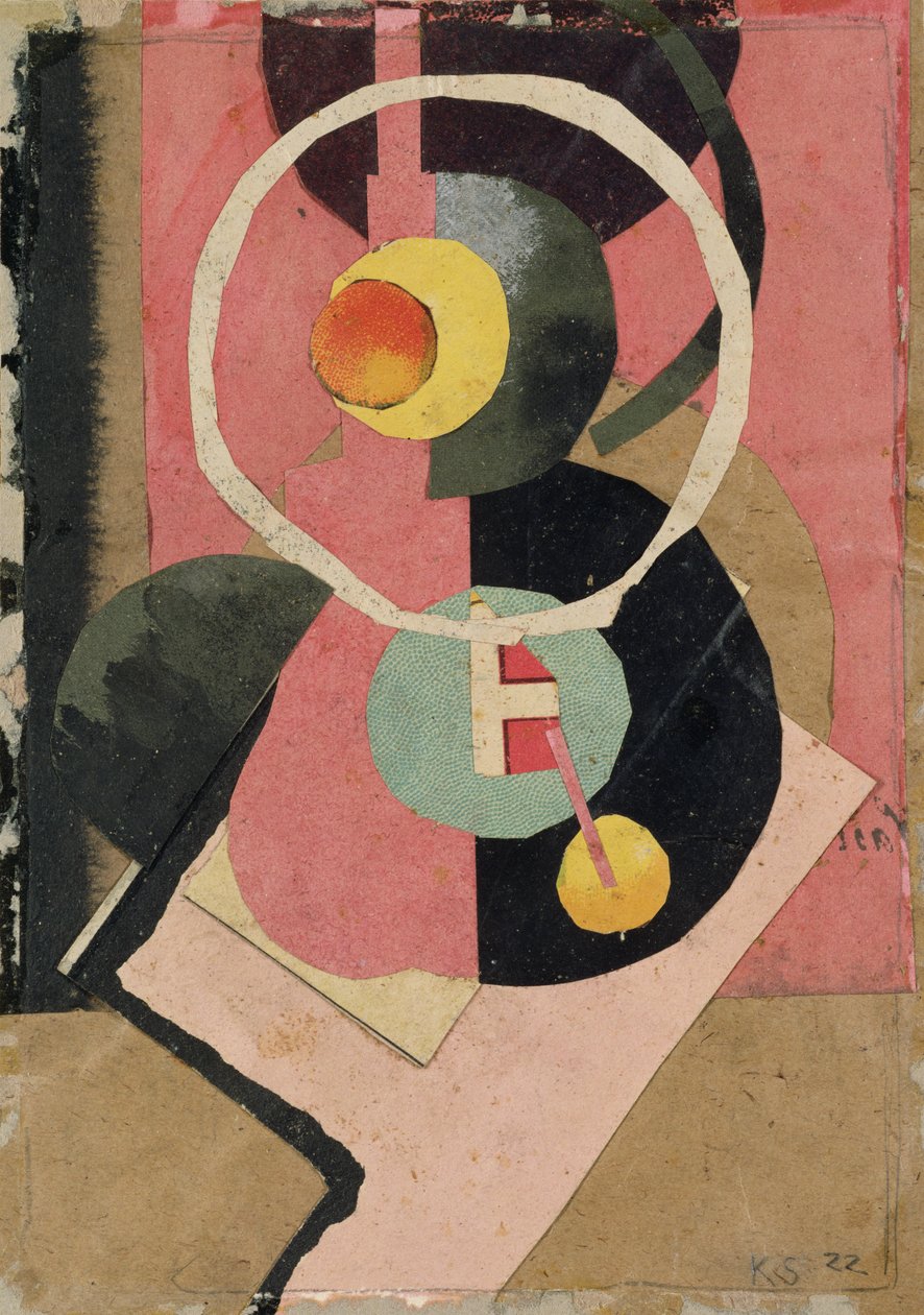 Uten tittel, 1922 av Kurt Schwitters