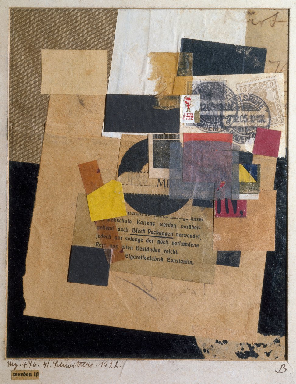 Har vært (Collage av Kurt Schwitters