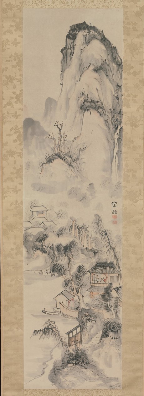 Landskap, 1700-tallet. av Kushiro Unsen