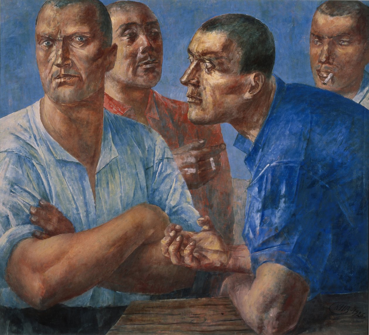 Arbeiderne av Kuzma Sergeevich Petrov Vodkin