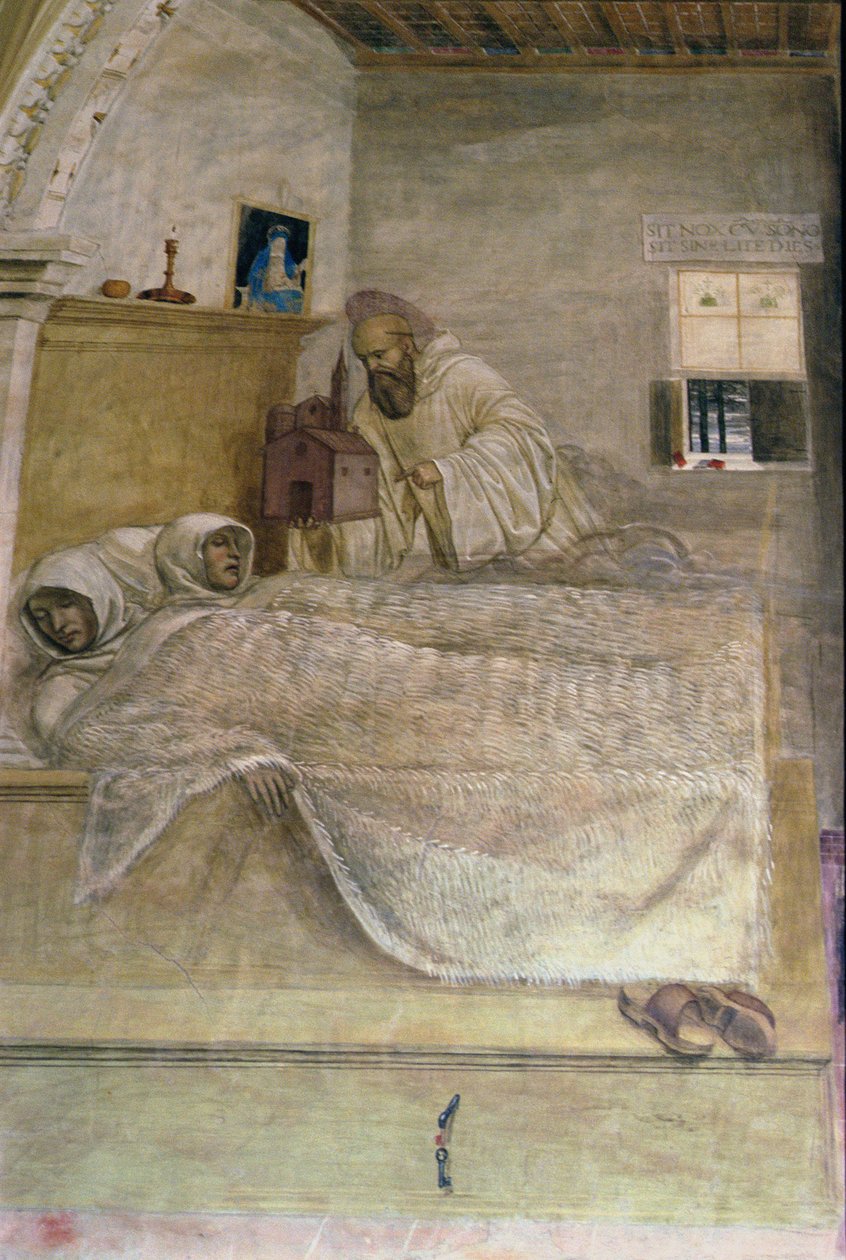 The Life of St. Benedict (detalj) av L. and Sodoma, G. Signorelli