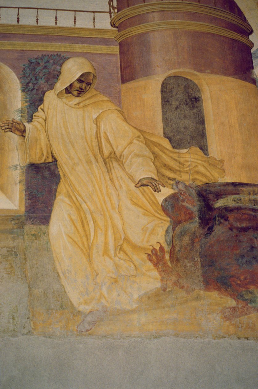 The Life of St. Benedict (detalj) av L. and Sodoma, G. Signorelli