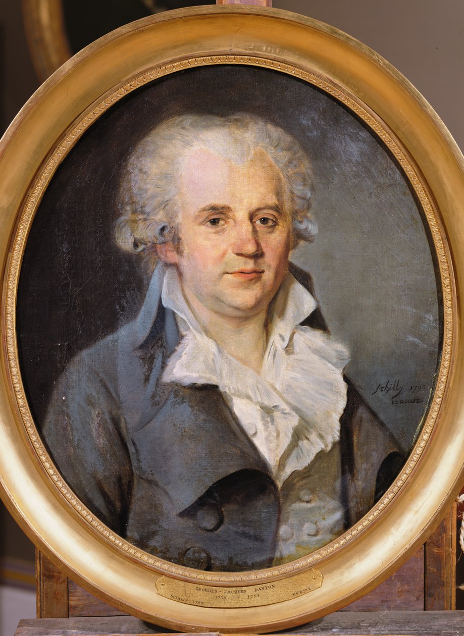 Georges-Jacques Danton, 1793 av L. L. Schilly