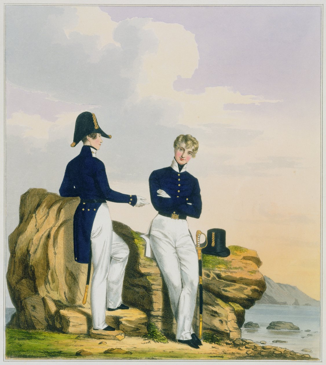 Midshipmen, plate 3 fra 