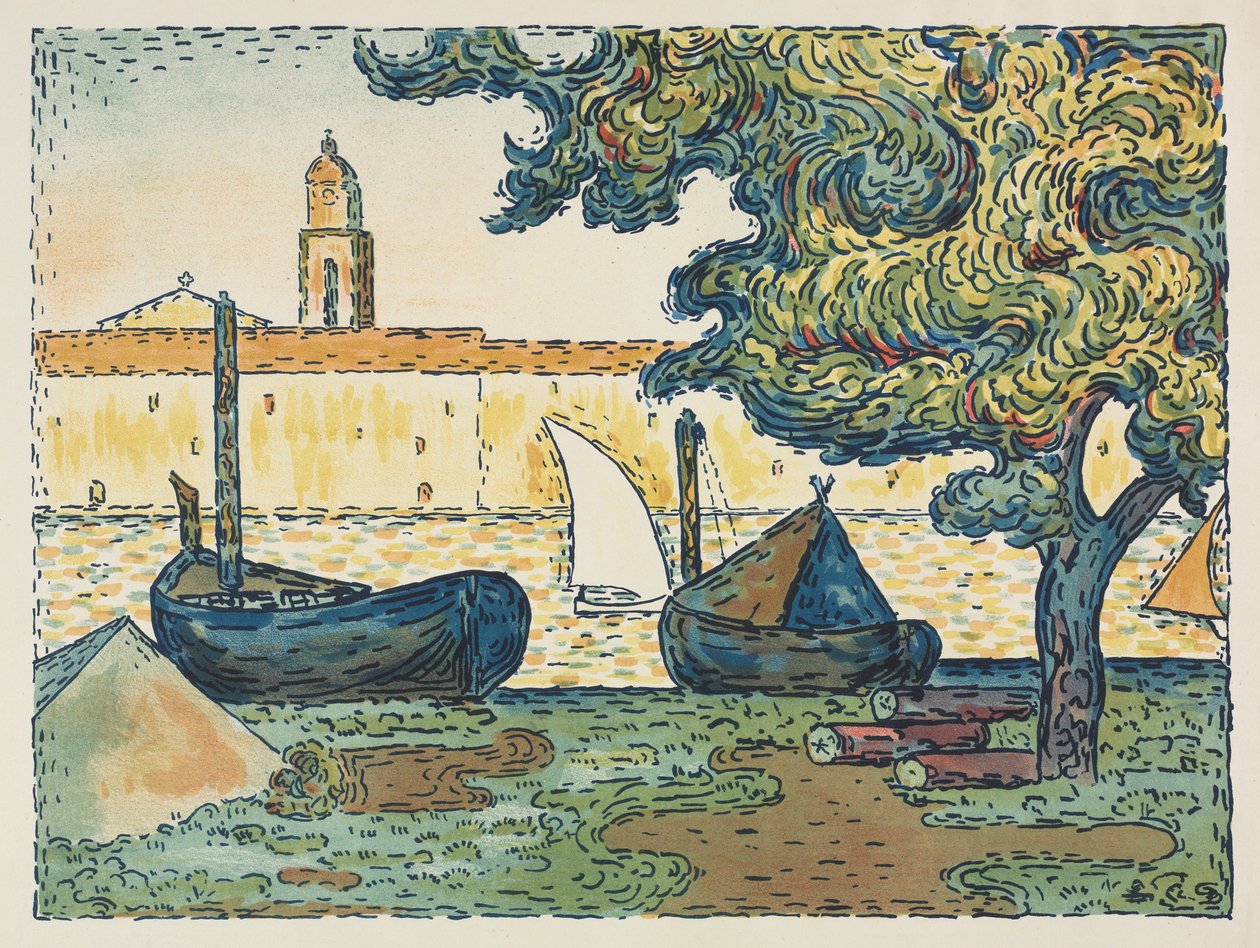 St. Tropez (St. Tropez havn) av L