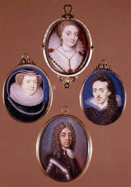 William, 2nd Lord Gray of Rolleston og 6th Baron North, Lady of the North-familien og Dudley, 3rd Lord North av L.I. and Hoskins J. Arlaud