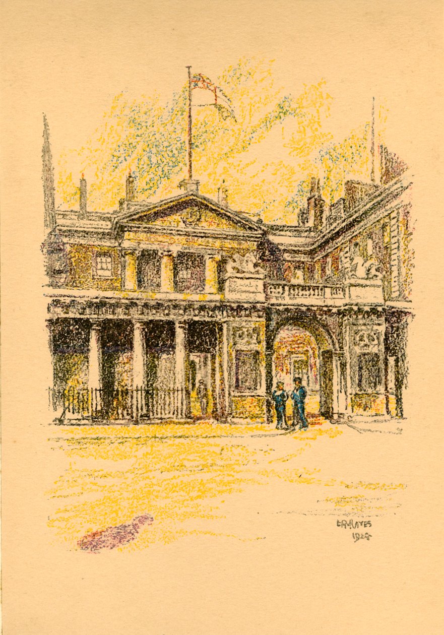 Admiralitetet, Whitehall, London, 1924. av L. A. Hayes