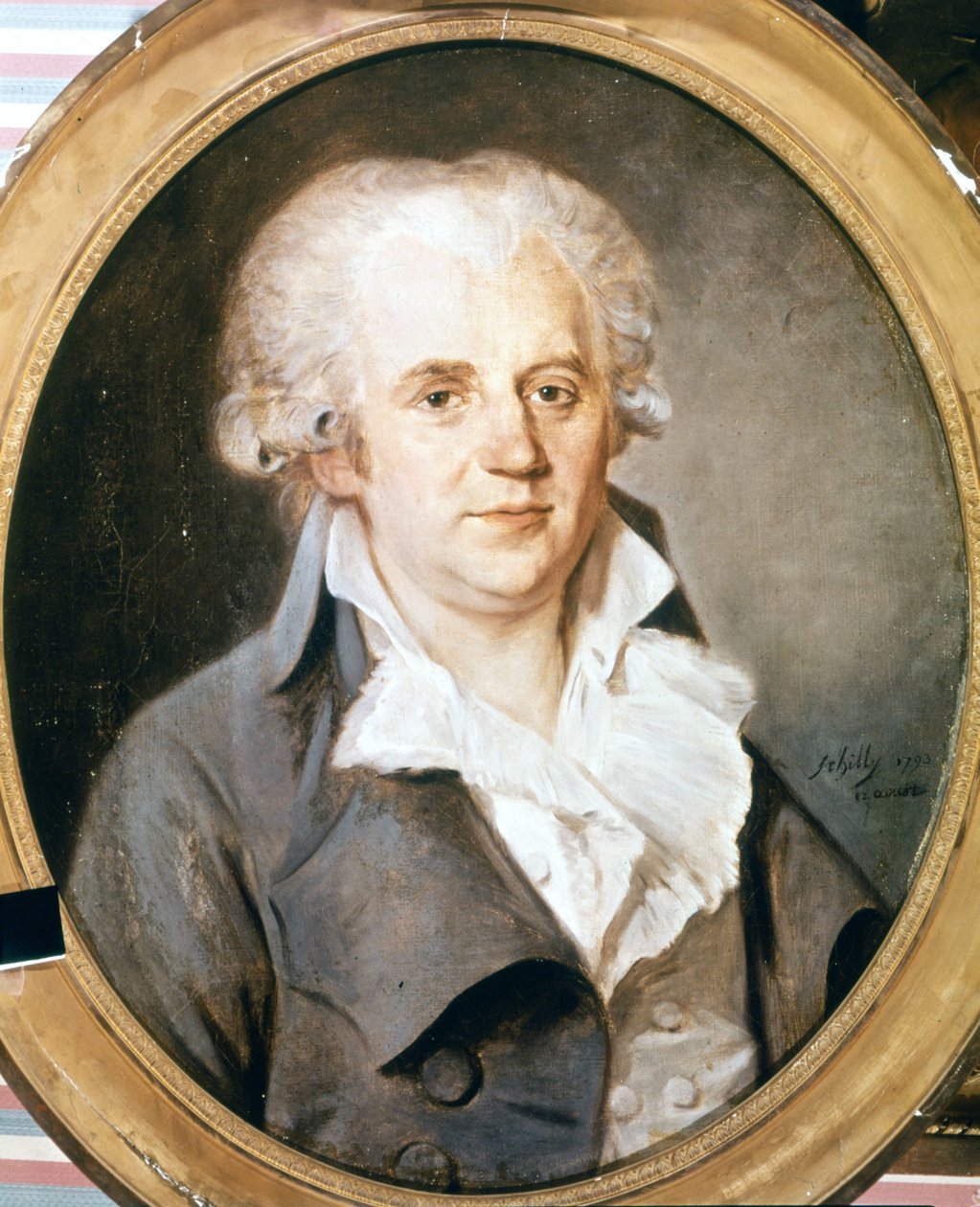 Georges Jacques Danton (1759 - 1794) av Schilly, 12.08.1793. av L. L. Schilly