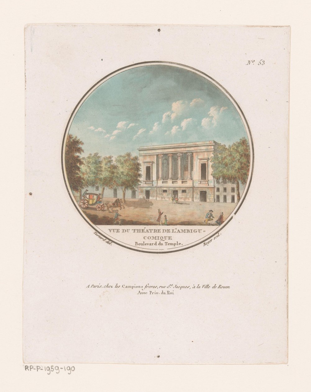 Utsikt over Théâtre de l