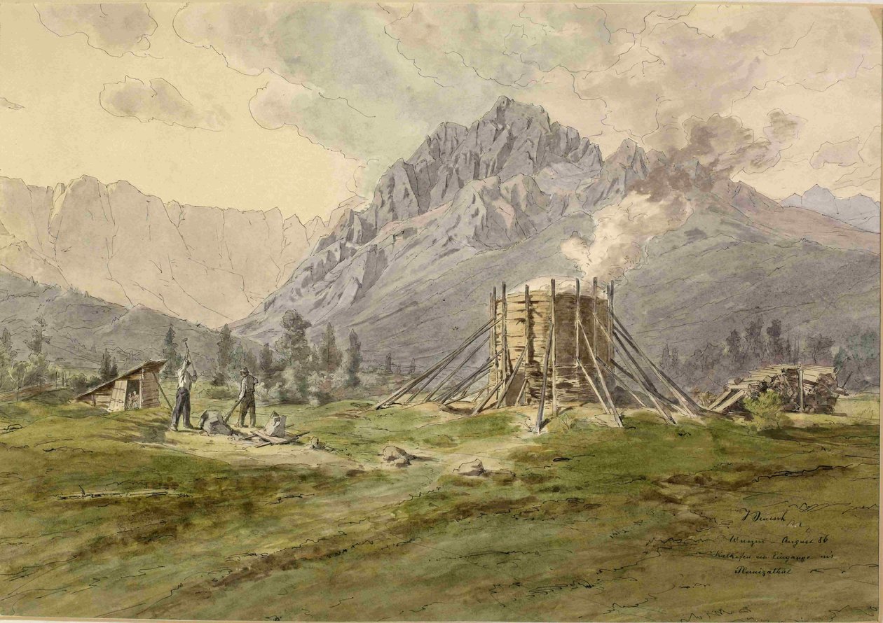 Kalkstein ved Planicin av Ladislav Benesch