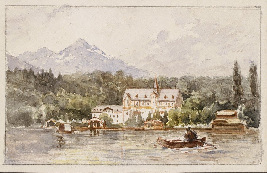 Bled-hotell Mallnern av Ladislav Benesch