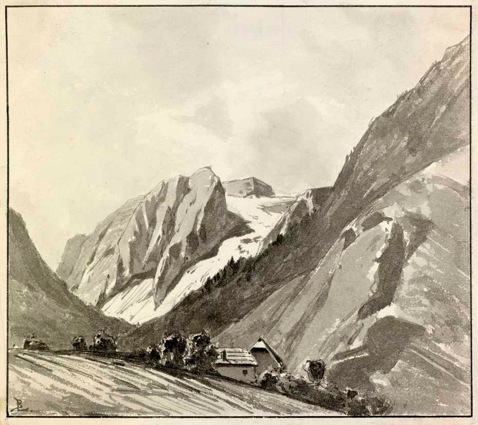 Dolina Vrata med Stenarjemn av Ladislav Benesch
