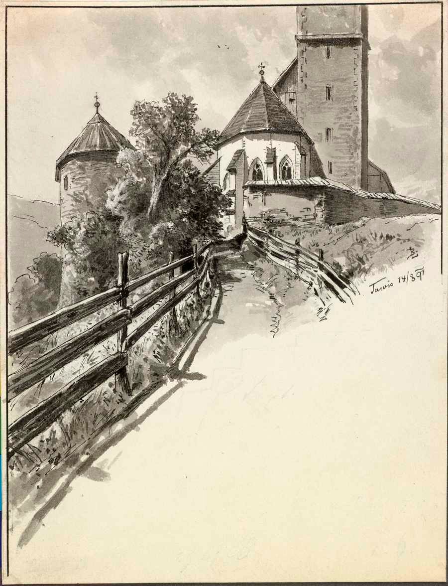 Sognekirke i Tarvisio av Ladislav Benesch