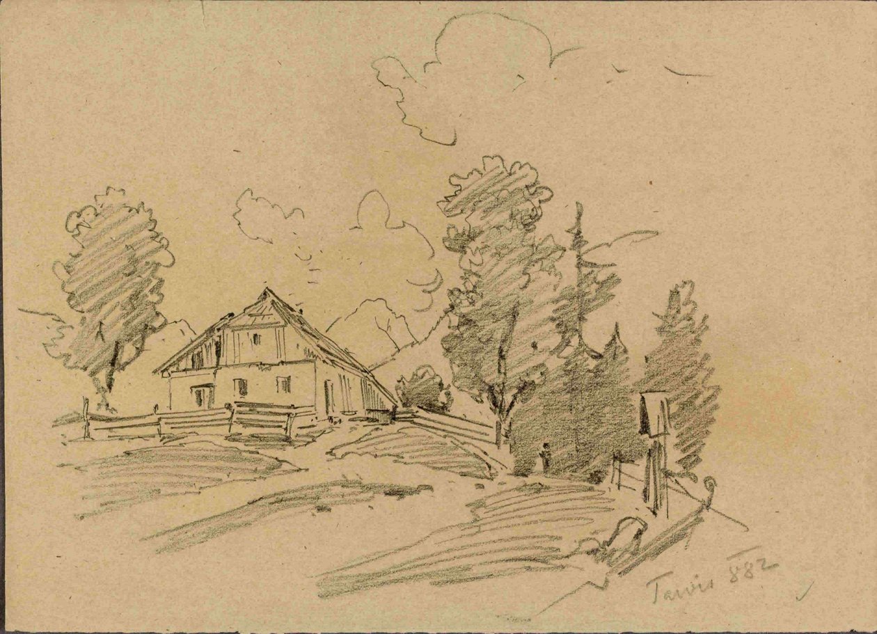 Motiv fra Trbizan av Ladislav Benesch