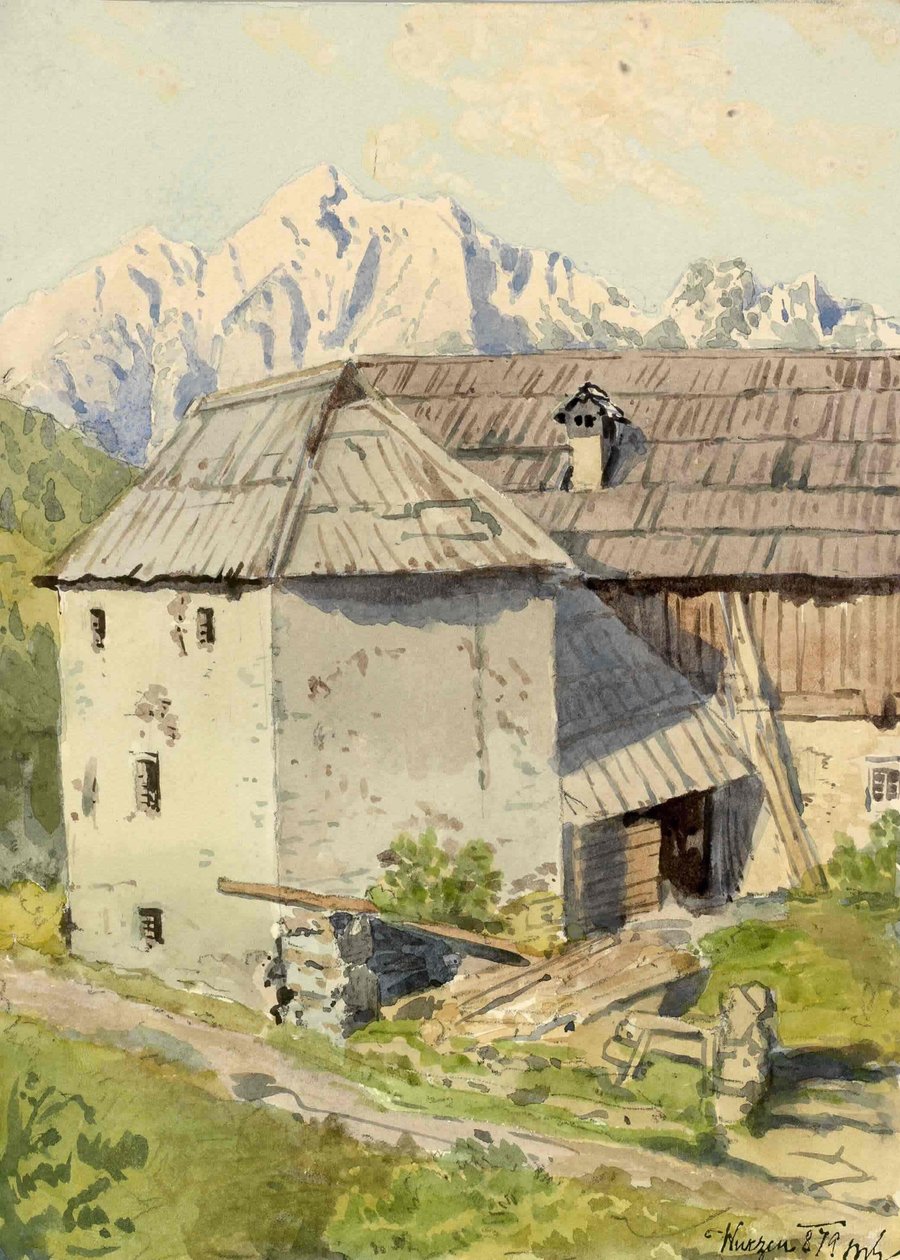 Podkoren med Ponco i bakgrunnen av Ladislav Benesch