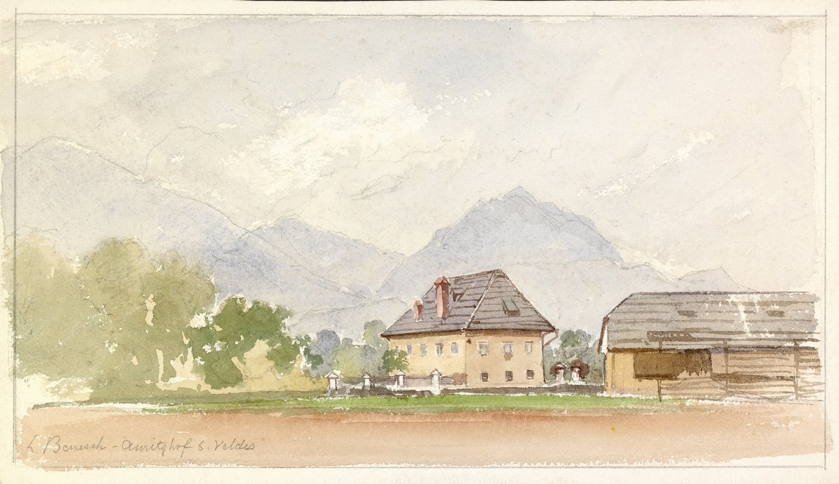 Zagoritsa på Bledun av Ladislav Benesch