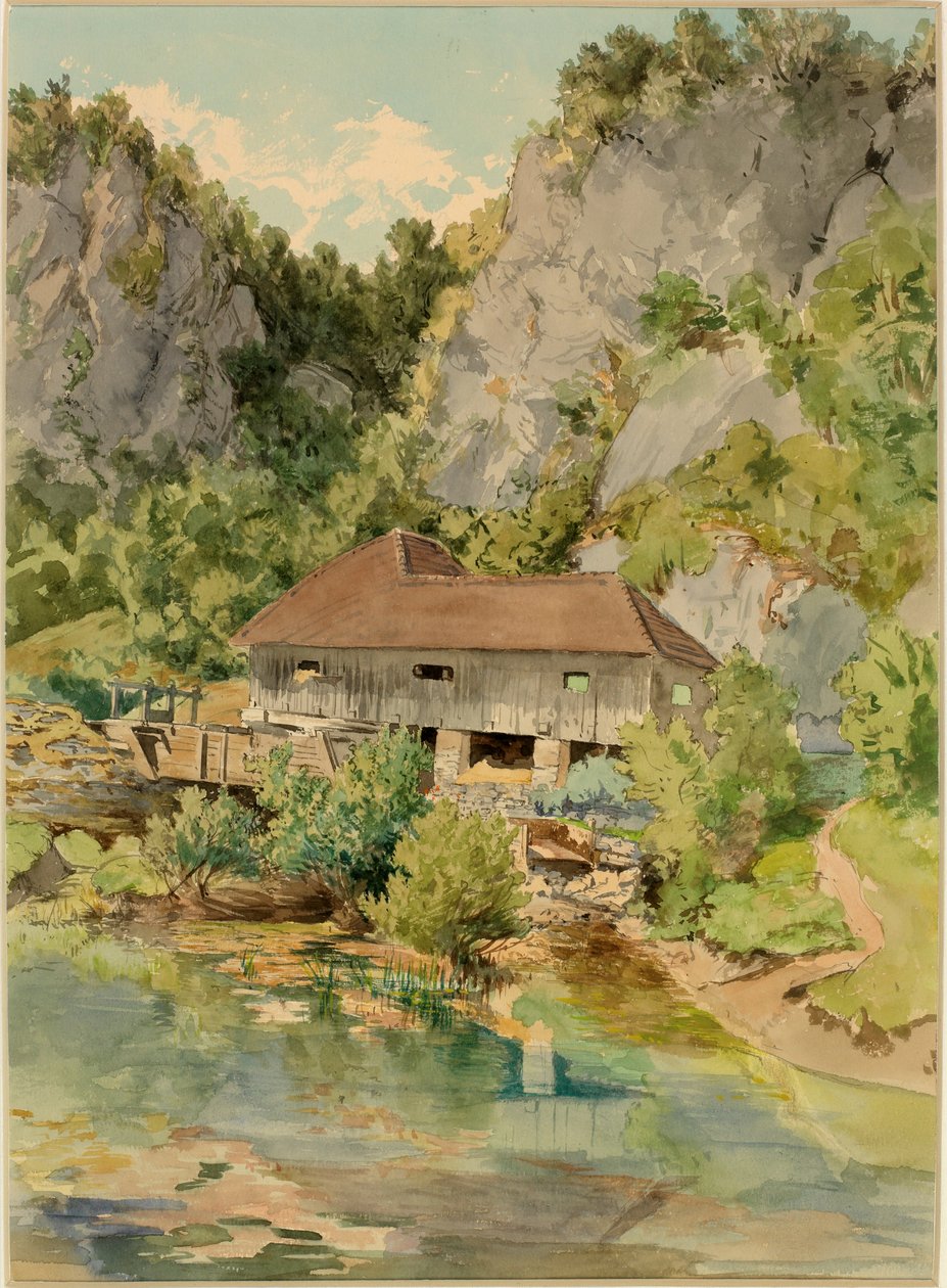 Mocilnik kilden til Ljubljanica av Ladislav Benesch