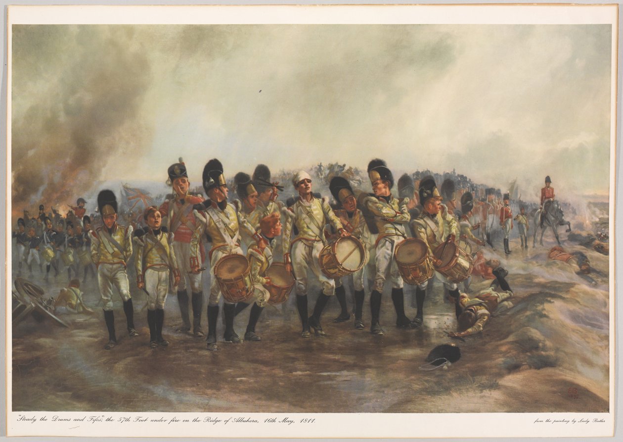 Hold Drums and Fifes av Lady  Butler