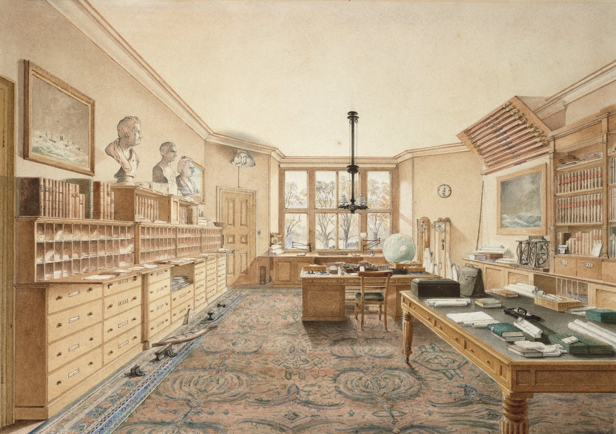 Isambard Kingdom Brunels kontor på 18 Duke Street, Westminster av Lady Carthy
