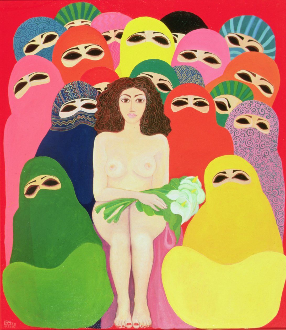 Bruden av Galilea av Laila (Contemporary Artist) Shawa