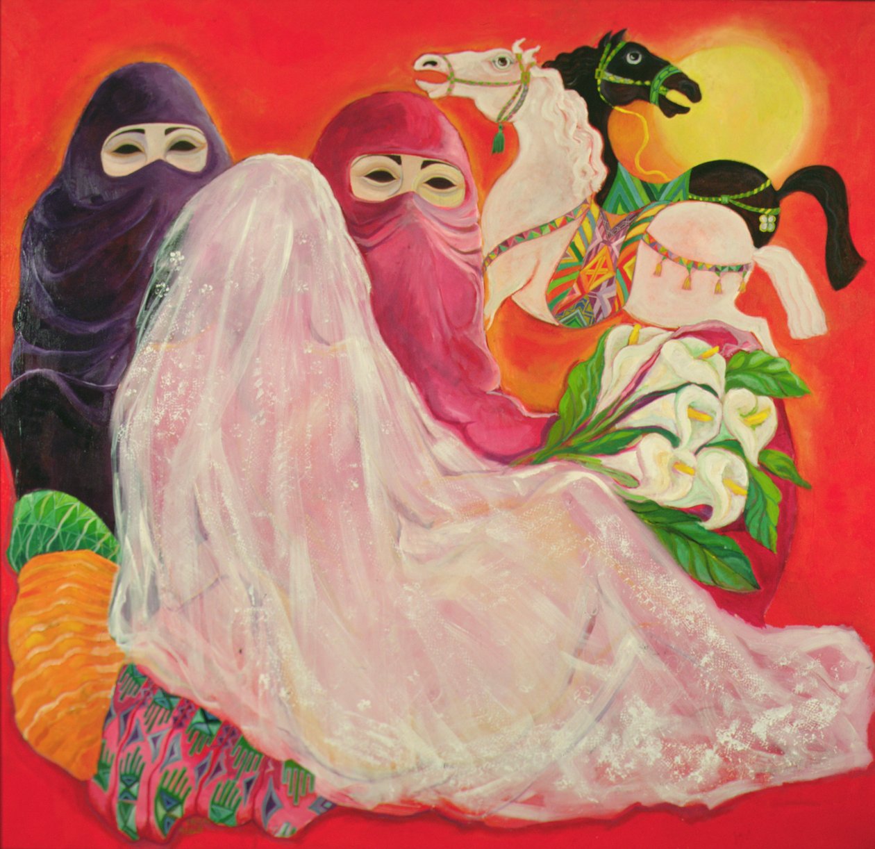 Ørkenbrud av Laila (Contemporary Artist) Shawa