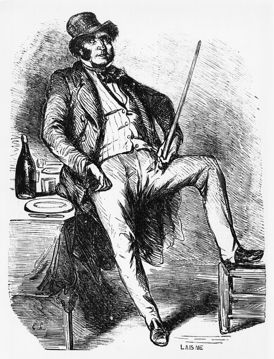 Vautrin, illustrasjon fra 