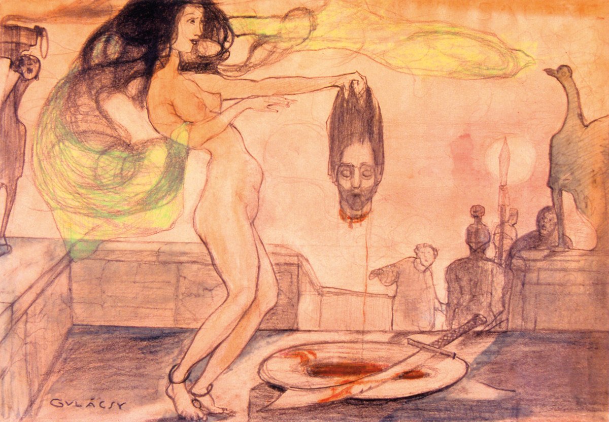 Salome av Lajos Gulácsy