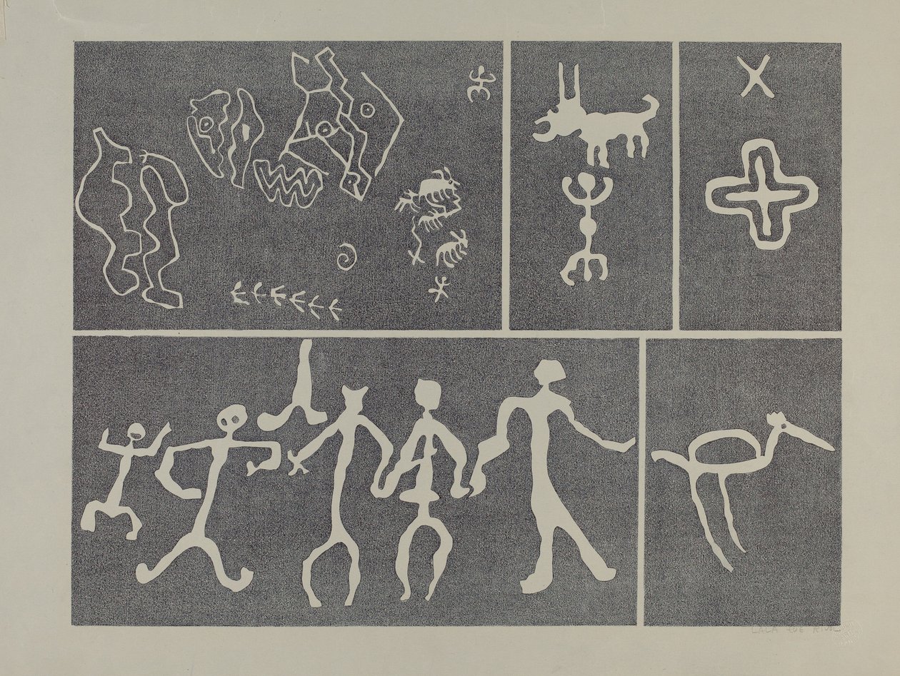 Petroglyph - Dyr av Lala Eve Rivol