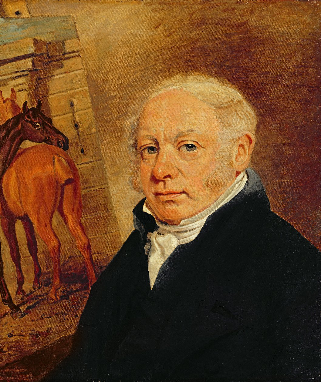 Portrett av Ben Marshall (1767-1835) (se også 158572) av Lambert Marshall