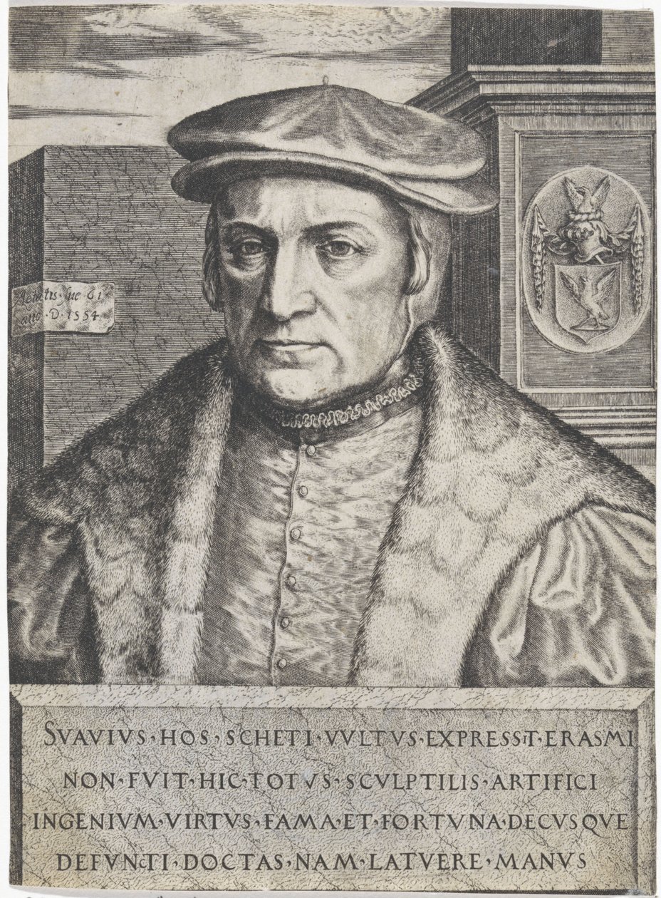 Portrett av Erasmus Schetz av Lambertus Suavius