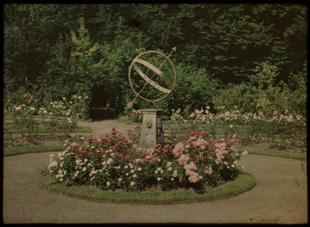 Solur i hagen til huset Kersbergen, Zeist av Lambertus Hendrik van Berk