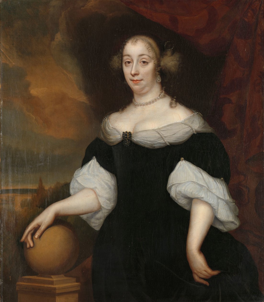 Margaretha Munter (1639-1711), andre kone til Jacobus Trip av Lambertus Jansz. de Hue