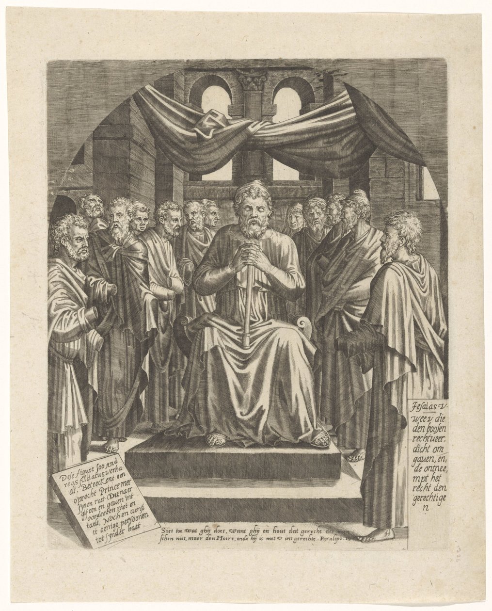 Den rettferdige prinsen (allegori om god regjering) av Lambertus Suavius