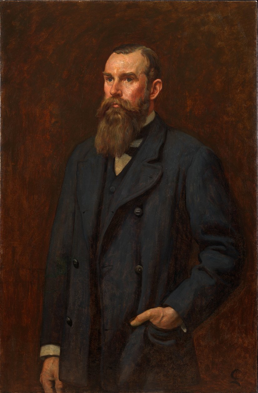 Joseph Sim Earle, ca. 1884 (olje på lerret) av Lance Calkin