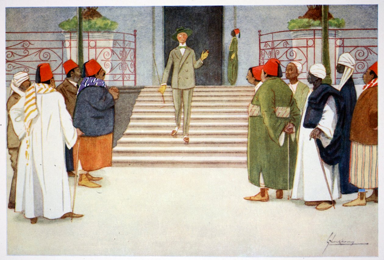 'The Vultures', 1908. av Lance Thackeray