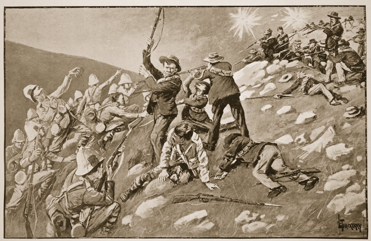 Anklagen for Inniskillingene: Slaget ved Pieter